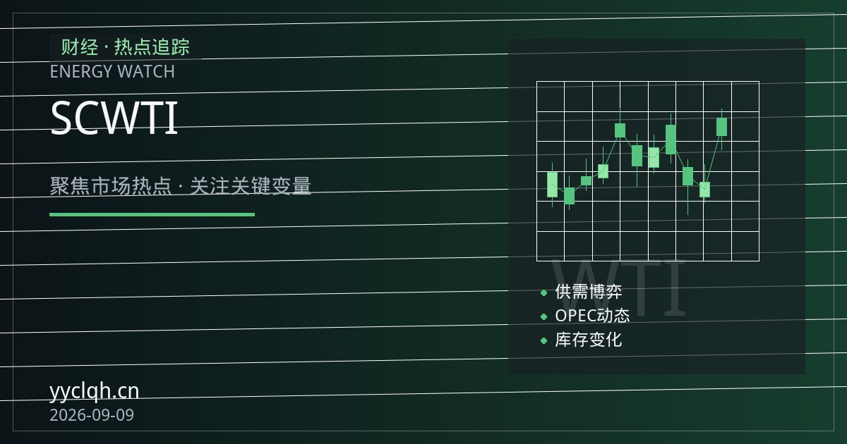 原油新手入门：从SC到WTI与布伦特，看懂两大国际基准与三大必备硬门槛