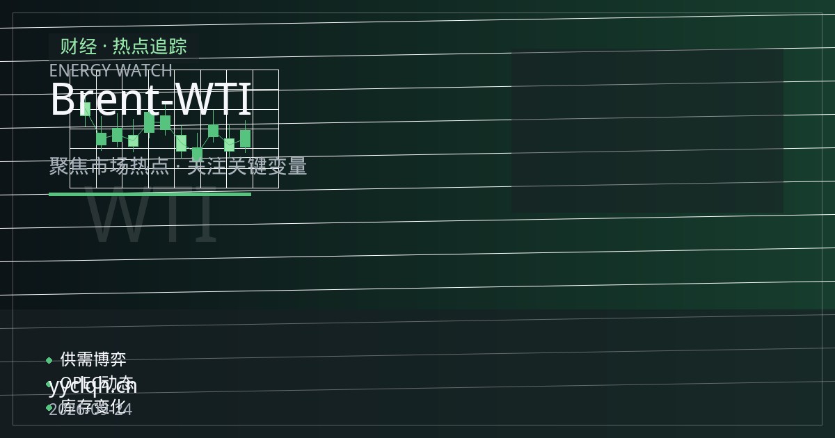 Brent-WTI价差收窄下的跨市套利与近月展期风险管理