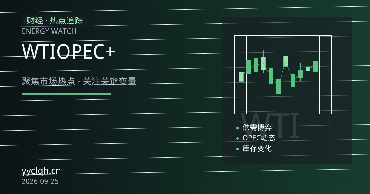 WTI原油关键支撑位争夺：库尔德管道重启与OPEC+增产双线施压
